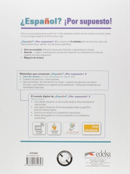 Паперова книга «¿Español? Por supuesto! Libro del alumno 3», авторів Оскар Родрігез, Давид Соуза - фото №2 - мініатюра
