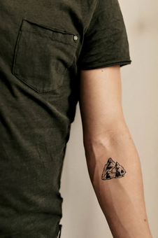 «Тимчасове тату Tattooshka Хочу в гори (RC-540)», бренда Tattooshka - фото №4 - миниатюра
