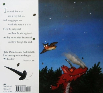 Бумажная книга «Room on the Broom», автор Джулия Дональдсон - фото №2 - миниатюра
