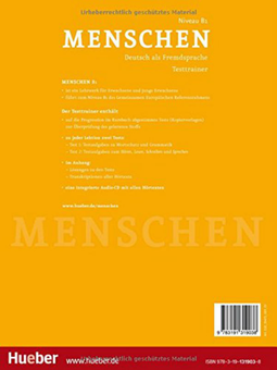Бумажная книга «Menschen B1 Testtrainer mit Audio-CD», автор Дагмар Гирсберг - фото №2 - миниатюра