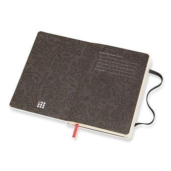  «Блокнот карманный Moleskine Keith Haring белый (LEKH01MM710)», бренда Moleskine - фото №5 - миниатюра