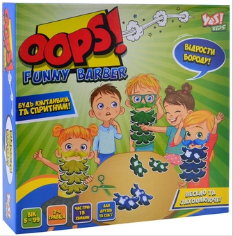  «Настольная игра Yes Kids Oops! Отрасти бороду! (953761)», бренда Yes Kids - фото №1 - миниатюра