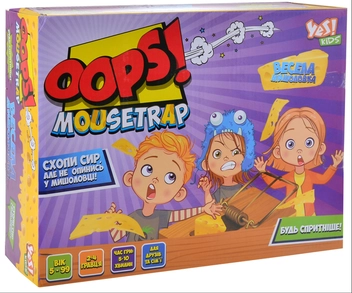  «Настольная игра Yes Kids Oops! Мышеловка! (953763)», бренда Yes Kids - фото №1 - миниатюра
