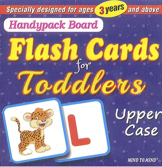 Бумажная книга «Handypack Bord Flashcards for Toodlers 3 years. Upper Case» - фото №1 - миниатюра