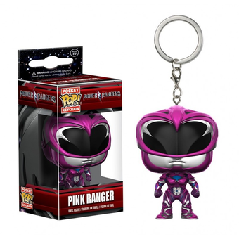 «Брелок Funko POP! Power Rangers Розовый Рейнджер (FK12348)», бренда Funko Pop - фото №2 - миниатюра