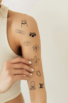 «Тимчасове тату Tattooshka WOW (LB-126)», бренда Tattooshka - фото №4 - миниатюра