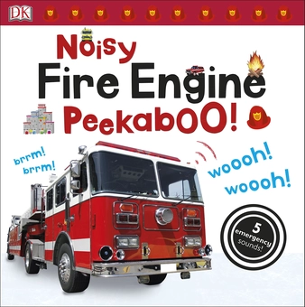 Бумажная книга «Noisy Peekaboo! Fire Engine» - фото №1 - миниатюра