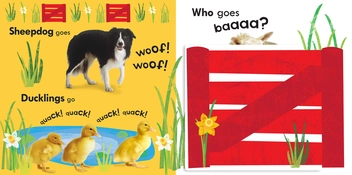 Бумажная книга «Noisy Farm Peekaboo!» - фото №4 - миниатюра