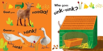 Бумажная книга «Noisy Farm Peekaboo!» - фото №2 - миниатюра