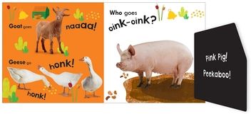 Бумажная книга «Noisy Farm Peekaboo!» - фото №6 - миниатюра