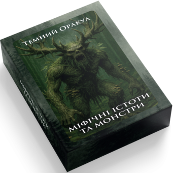 Бумажная книга «Карти Темний Оракул. Міфічні істоти та монстри» - фото №4 - миниатюра