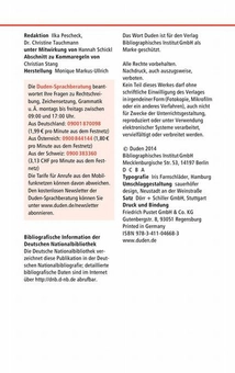 Бумажная книга «Der Kleine Duden: Der Kleine Duden - Deutsches Worterbuch» - фото №2 - миниатюра