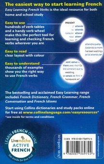 Бумажная книга «Collins Easy Learning: French Verbs » - фото №2 - миниатюра