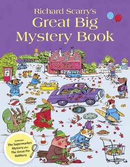 Бумажная книга «Richard Scarry's Great Big Mystery Book», автор Ричард Скарри - фото №1 - миниатюра