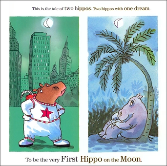 Бумажная книга «The First Hippo on the Moon», автор Дэвид Уолльямс - фото №4 - миниатюра