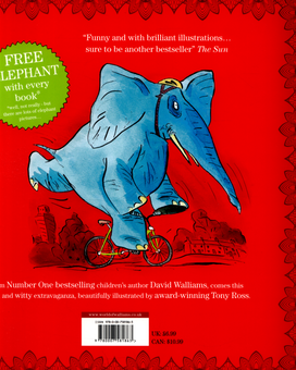 Бумажная книга «The Slightly Annoying Elephant », автор Дэвид Уольямс - фото №2 - миниатюра