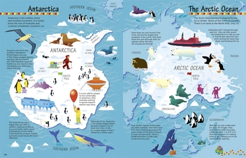 Бумажная книга «Collins Children’s Picture Atlas» - фото №6 - миниатюра