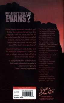 Бумажная книга «Why Didn't They Ask Evans?», автор Агата Кристи - фото №2 - миниатюра