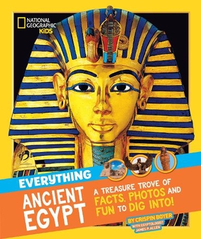 Паперова книга «Everything: Ancient Egypt», автор National Geographic Kids - фото №1 - мініатюра