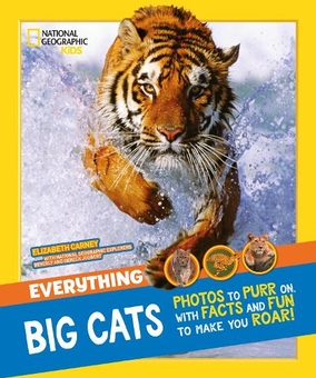 Паперова книга «Everything: Big Cats», автор National Geographic Kids - фото №1 - мініатюра