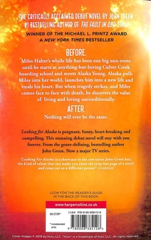 Бумажная книга «Looking for Alaska», автор Джон Грин - фото №2 - миниатюра