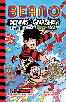 Паперова книга «Beano Dennis & Gnasher: Little Menace's Great Escape» - фото №1 - мініатюра