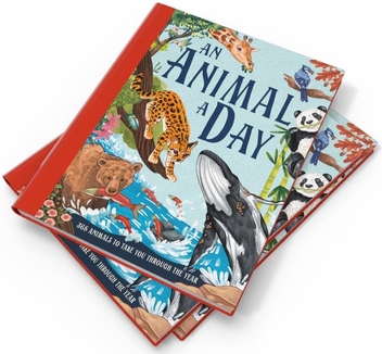 Бумажная книга «An Animal a Day», автор Миранда Смит - фото №3 - миниатюра