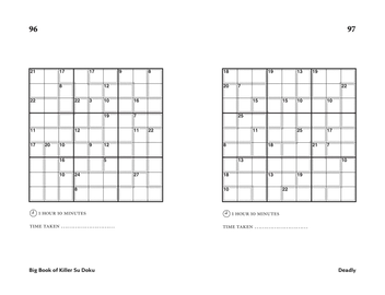 Бумажная книга «The Times Big Book of Killer Su Doku book 3. 360 Lethal Su Doku Puzzles» - фото №2 - миниатюра