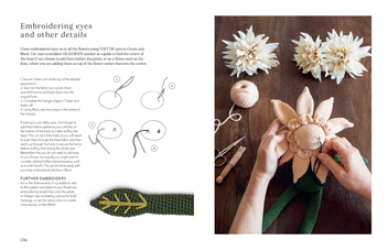 Бумажная книга «Alexandra's Garden Flowers: 30 Crochet Flower Patterns», автор Керри Лорд - фото №7 - миниатюра