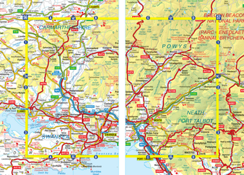 Паперова книга «Wales A-Z Road Atlas» - фото №3 - мініатюра