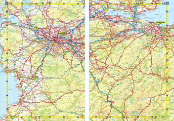 Бумажная книга «Great Britain & Northern Ireland A-Z Road Atlas 2024» - фото №2 - миниатюра
