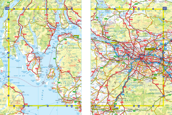 Бумажная книга «Great Britain A-Z Road Atlas 2024» - фото №2 - миниатюра