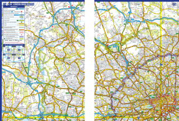 Бумажная книга «Great Britain A-Z Road Atlas 2024» - фото №3 - миниатюра