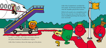 Паперова книга «Mr. Men Little Miss: The New King», автор Адам Харгрівз - фото №5 - мініатюра