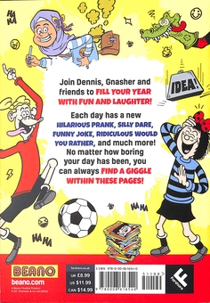 Бумажная книга «Beano 365 Days of Fun: Jokes, Pranks & Fun for Every Day» - фото №2 - миниатюра
