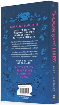 Паперова книга «Four Good Liars», автор Сара Уішарт - фото №5 - мініатюра