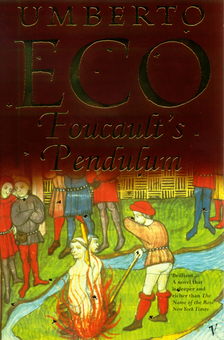 Паперова книга «Foucault's Pendulum», автор Умберто Еко - фото №1 - мініатюра