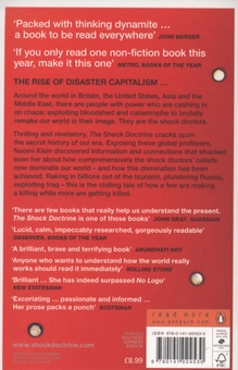 Паперова книга «The Shock Doctrine», автор Наомi Кляйн - фото №2 - мініатюра