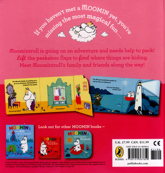 Бумажная книга «Moomins Peekaboo Adventure», автор Туве Янссон - фото №2 - миниатюра