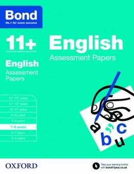 Паперова книга «Bond 11+: English: Assessment Papers : 7-8 years», автор Сара Лiндсей - фото №1 - мініатюра