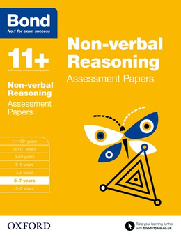 Паперова книга «Bond 11+: Non-verbal Reasoning: Assessment Papers : 6-7 years», автор Елісон Прімроуз - фото №1 - мініатюра
