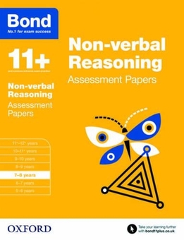 Бумажная книга «Bond 11+: Non-verbal Reasoning: Assessment Papers : 7-8 years», автор Эндрю Бейнс - фото №1 - миниатюра