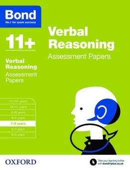 Бумажная книга «Bond 11+: Verbal Reasoning: Assessment Papers : 7-8 years», автор Эндрю Бонд - фото №1 - миниатюра