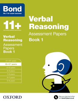 Бумажная книга «Bond 11+: Verbal Reasoning: Assessment Papers : 10-11+ years Book 1», автор Алисон Примроуз - фото №1 - миниатюра