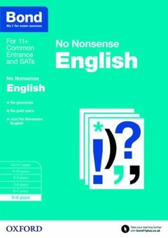 Бумажная книга «Bond: English: No Nonsense : 5-6 years», автор Фрэнсис Орчард - фото №1 - миниатюра