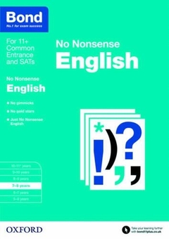 Паперова книга «Bond 11+: English: No Nonsense : 7-8 years», автор Френсіс Орчард - фото №1 - мініатюра