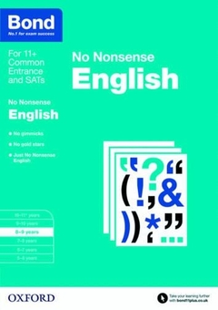 Паперова книга «Bond: English: No Nonsense : 8-9 years», автор Френсіс Орчард - фото №1 - мініатюра