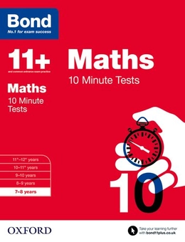 Бумажная книга «Bond 11+: Maths: 10 Minute Tests : 7-8 years», автор Сара Линдсей - фото №1 - миниатюра