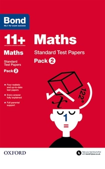 Паперова книга «Bond 11+: Maths: Standard Test Papers : Pack 2», автор Алісон Прімроуз - фото №1 - мініатюра