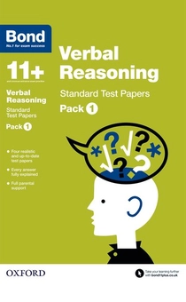 Бумажная книга «Bond 11+: Verbal Reasoning: Standard Test Papers : Pack 1», автор Фрэнсис Даун - фото №1 - миниатюра